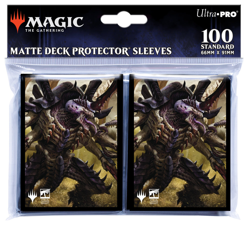 Ultra Pro - Standard Card Sleeves 100ct - MTG Warhammer 40K Commander Deck V4