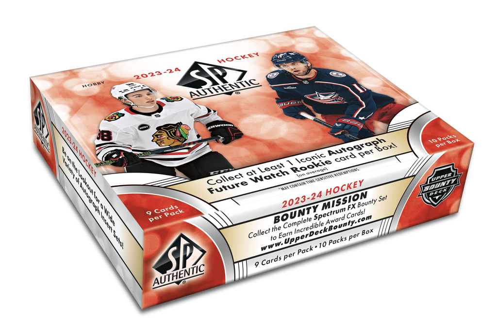 401 Games Canada - 2023-24 Upper Deck SP Authentic Hockey Hobby Box