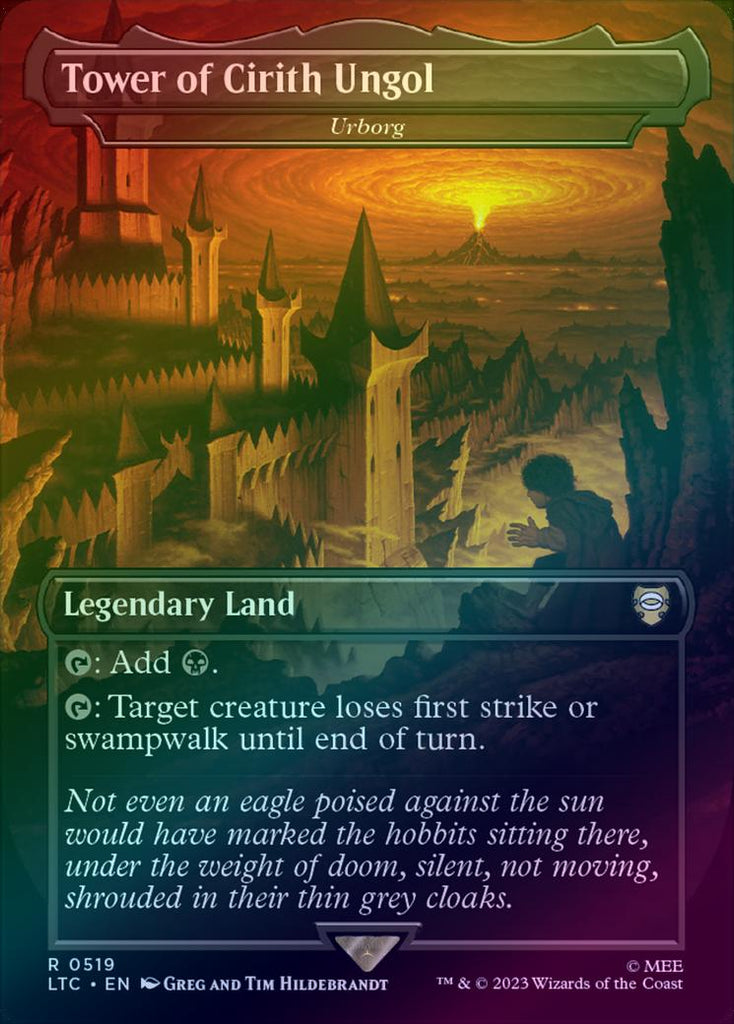 MTG Urborg, Tower of Cirith Ungol 英語 401 Games Canada - Tower of Cirith Ungol // Urborg - Borderless