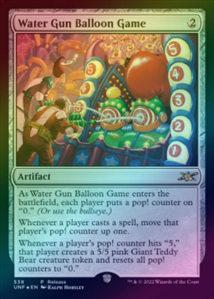 401 Games Canada - Water Gun Balloon Game - Release Event Promo (Foil) (UNF) 401 Games Canada - Water Gun Balloon Game - Release Event Promo (Foil) (UNF)