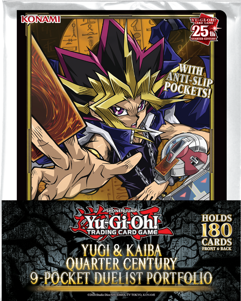 401 Games Canada Yugioh Yugi and Kaiba Quarter Century 9 Pocket