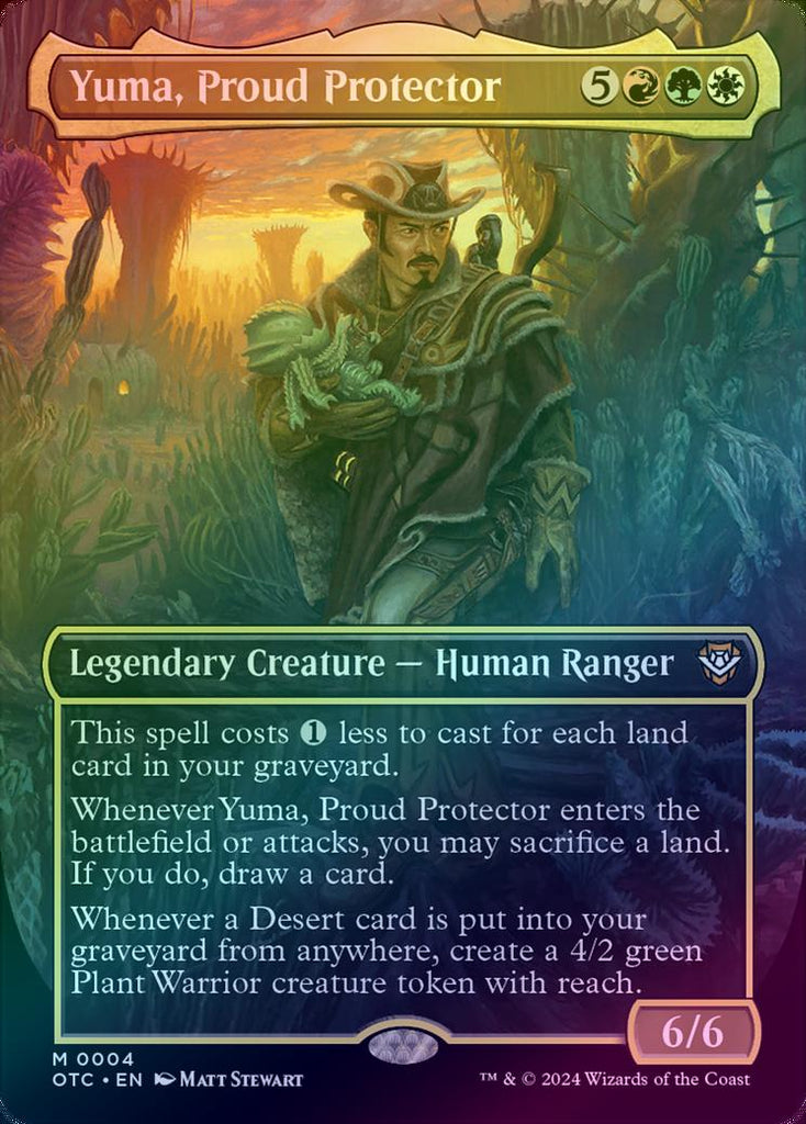 401 Games Canada Yuma, Proud Protector Borderless (Foil) (OTC)