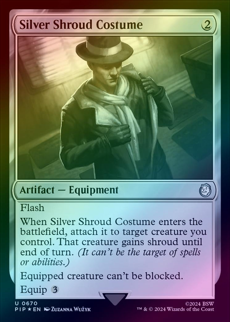 401 Games Canada - Silver Shroud Costume (Surge Foil) (PIP)