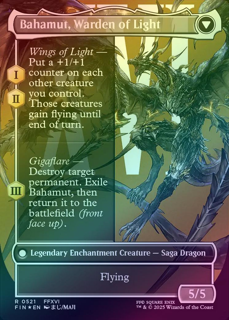 401 Games Canada - Dion, Bahamut's Dominant // Bahamut, Warden of Light ...