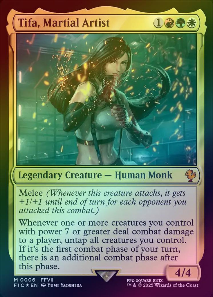 格闘家、ティファ　英語　foil 格闘家、ティファ 英語 foil FOIL] 格闘家、ティファ/Tifa