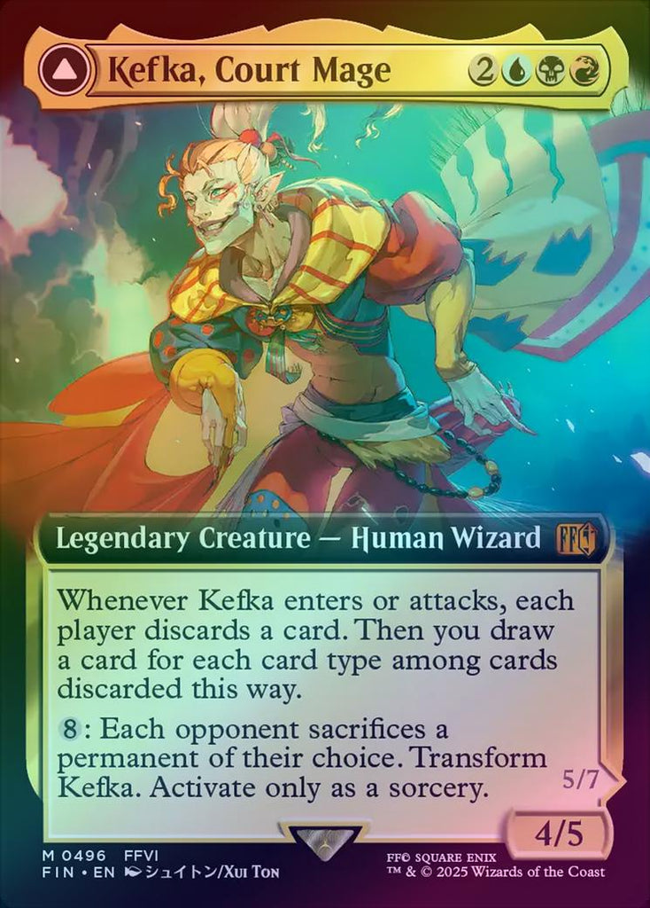401 Games Canada - Kefka, Court Mage // Kefka, Ruler of Ruin - Extended Art (Foil) (FIN) 401 Games Canada - Kefka, Court Mage // Kefka, Ruler of Ruin - Extended Art (Foil) (FIN)