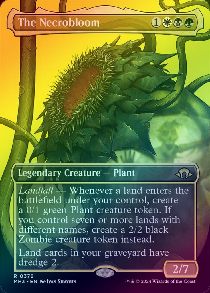 401 Games Canada - The Necrobloom - Borderless (Foil) (MH3)