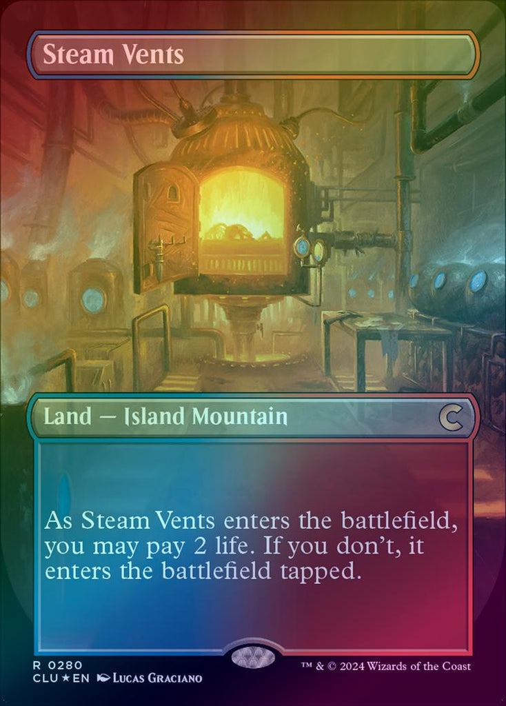 401 Games Canada - Steam Vents - Borderless (Foil) (CLU)