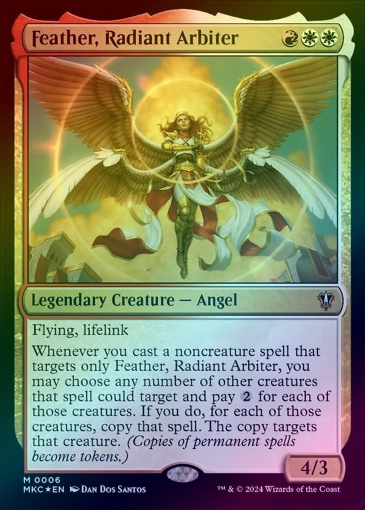 401 Games Canada - Feather, Radiant Arbiter (Foil) (MKC) 401 Games Canada - Feather, Radiant Arbiter (Foil) (MKC)