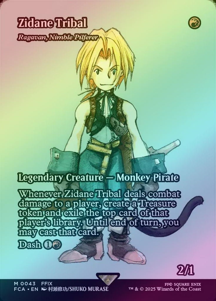 Zidane Tribal foil ジタン英語版Zidane Tribal Ragavan Zidane Tribal