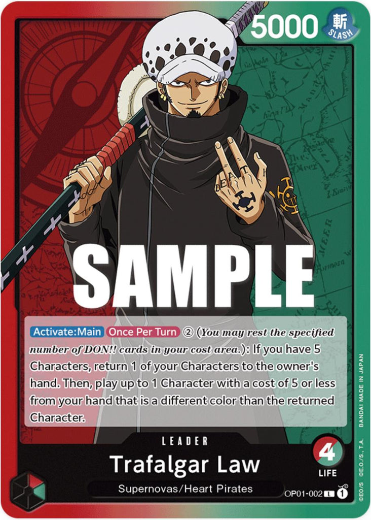 401 Games Canada - Trafalgar Law - OP01-002 - Leader