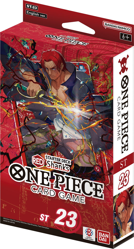 401 Games Canada - One Piece Card Game - Starter Deck - ST23 Red