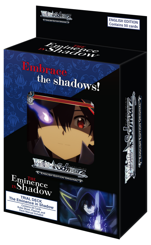 401 Games Canada - Weiss Schwarz - The Eminence in Shadow Trial Deck