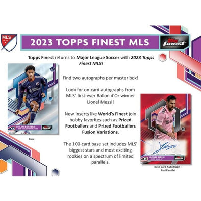 2023 Topps MLS Finest Soccer Hobby Box