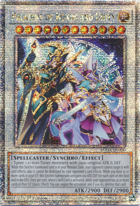 Paladins of Bonds and Unity - SUDA-EN000 - Quarter Century Secret Rare - 1st Edition