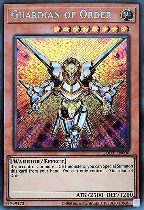 Guardian of Order (2020 Date Reprint) - LODT-EN000 - Secret Rare