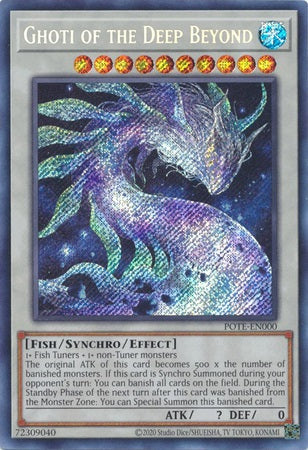 Ghoti of the Deep Beyond - POTE-EN000 - Secret Rare - Unlimited