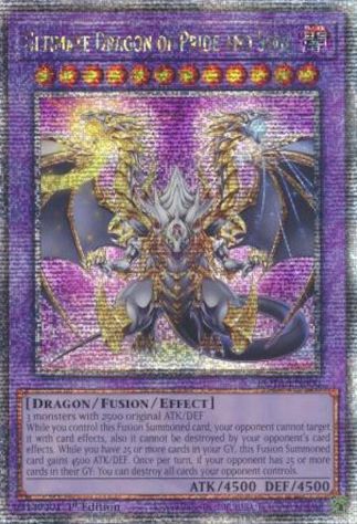 Ultimate Dragon of Pride and Soul - ROTA-EN000 - Quarter Century Secret Rare - 1st Edition