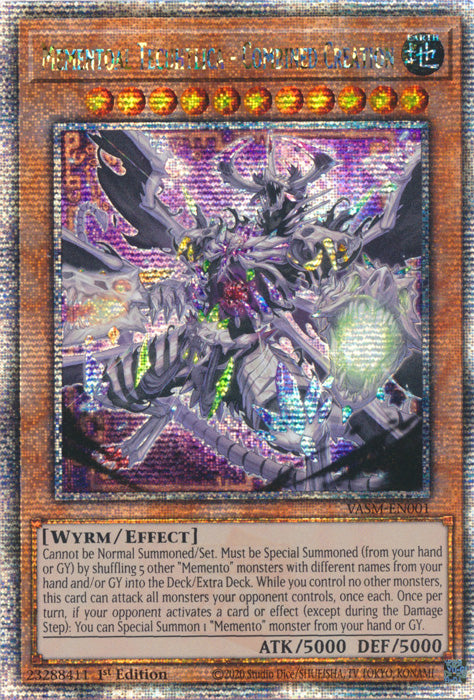 Mementoal Tecuhtlica - Combined Creation - VASM-EN001 - Quarter Century Secret Rare - 1st Edition