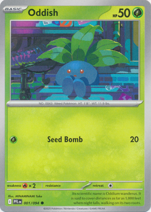 Oddish - 001/094 - Common