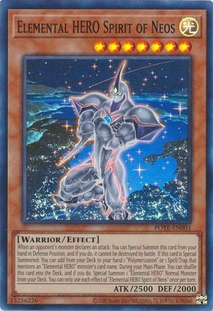 Elemental HERO Spirit of Neos - POTE-EN001 - Super Rare - Unlimited