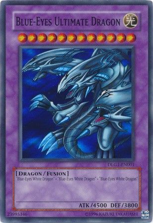 Blue-Eyes Ultimate Dragon - DLG1-EN001 - Super Rare