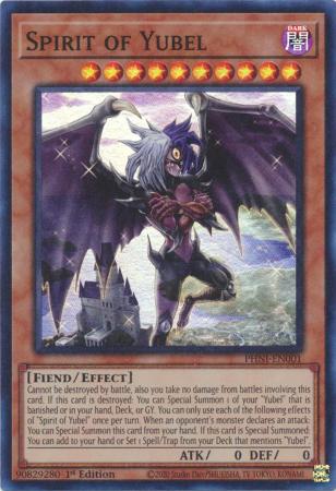 Spirit of Yubel - PHNI-EN001 - Super Rare - 1st Edition