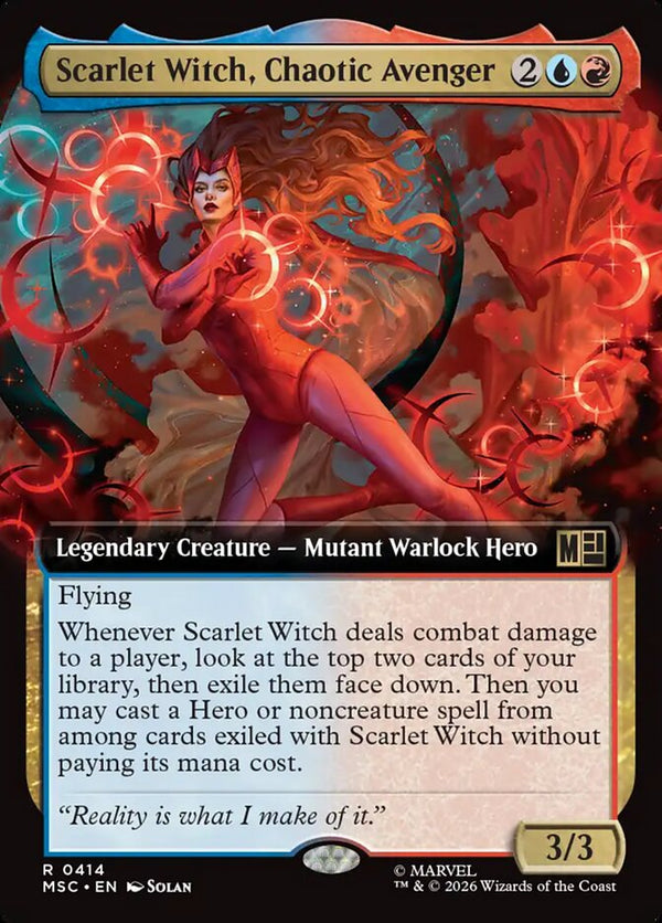 Scarlet Witch, Chaotic Avenger - Extended Art (MSC)