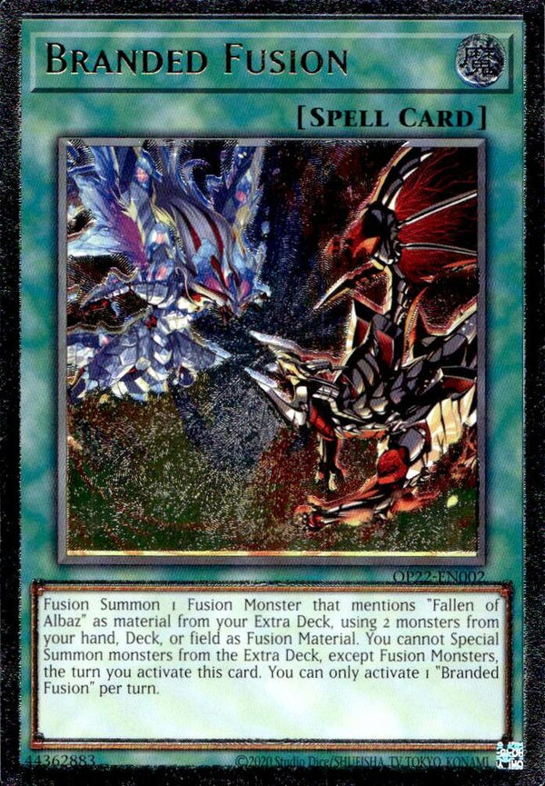 Branded Fusion (UTR) - OP22-EN002 - Ultimate Rare - Unlimited