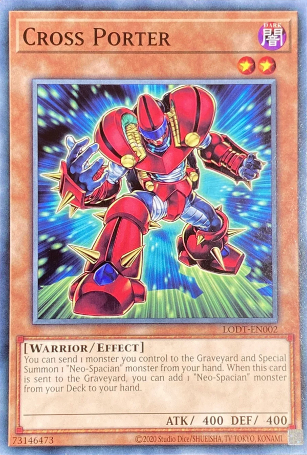Cross Porter (2020 Date Reprint) - LODT-EN002 - Common