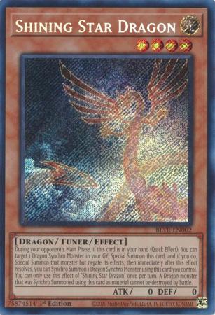 Shining Star Dragon - BLTR-EN002 - Secret Rare - 1st Edition