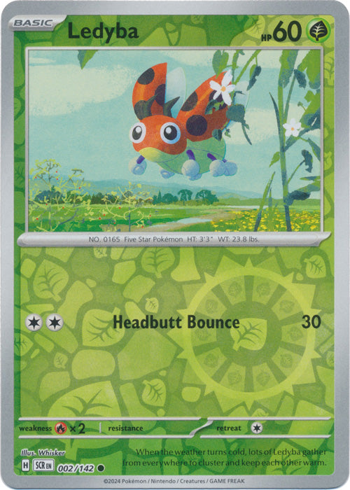 Ledyba - 002/142 - Common - Reverse Holo