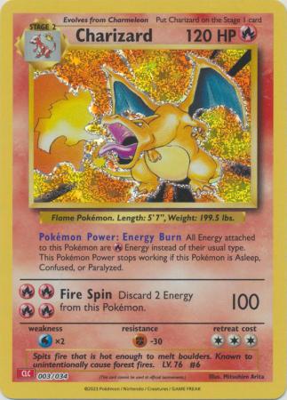 Charizard - 003/034 - Holo Promo