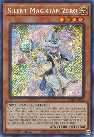 Silent Magician Zero - LEDE-EN003 - Secret Rare - 1st Edition