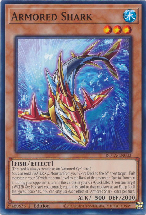 Armored Shark - ROTA-EN003 - Common - 1st Edition