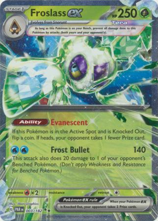 Froslass ex - 003/182 - Double Rare available at 401 Games Canada