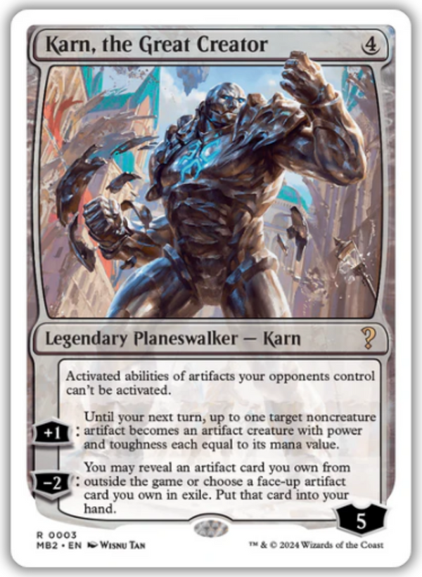 Karn, the Great Creator (MB2)