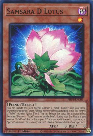 Samsara D Lotus - PHNI-EN003 - Super Rare - 1st Edition