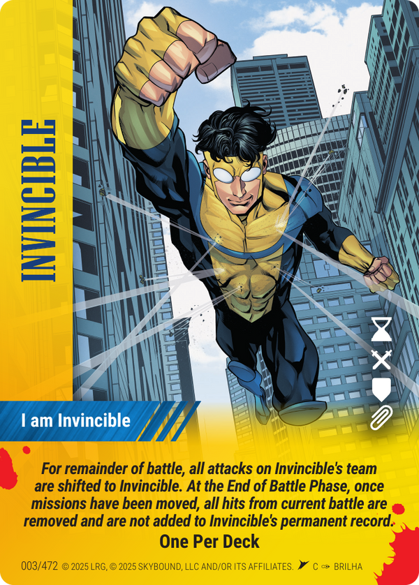 I am Invincible - SKY-003 - Common