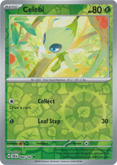 Celebi - 004/142 - Uncommon - Reverse Holo