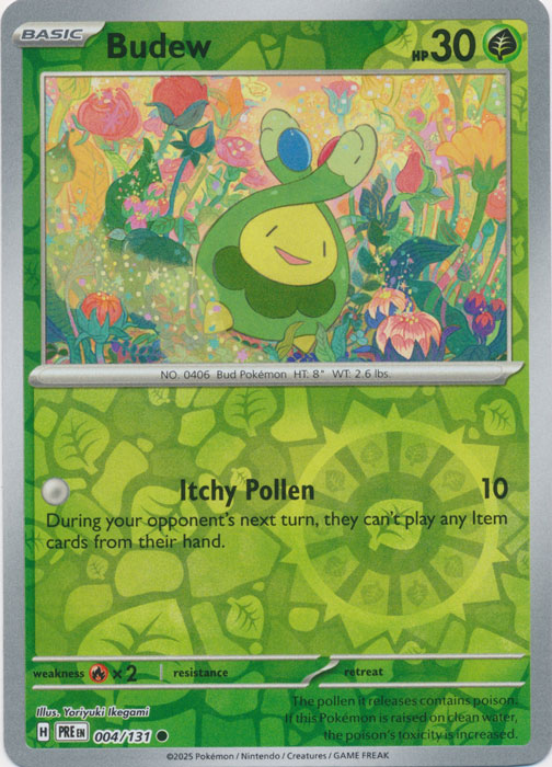 Budew - 004/131 - Common - Reverse Holo