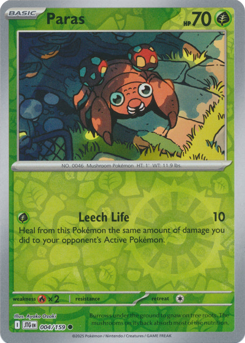 Paras - 004/159 - Common - Reverse Holo