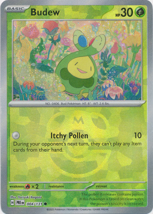 Budew (Master Ball Pattern) - 004/131 - Common