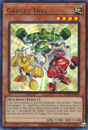 Gadget Trio - LEDE-EN004 - Ultra Rare - 1st Edition