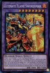 Ultimate Flame Swordsman - MZMI-EN004 - Collector's Rare - 1st Edition