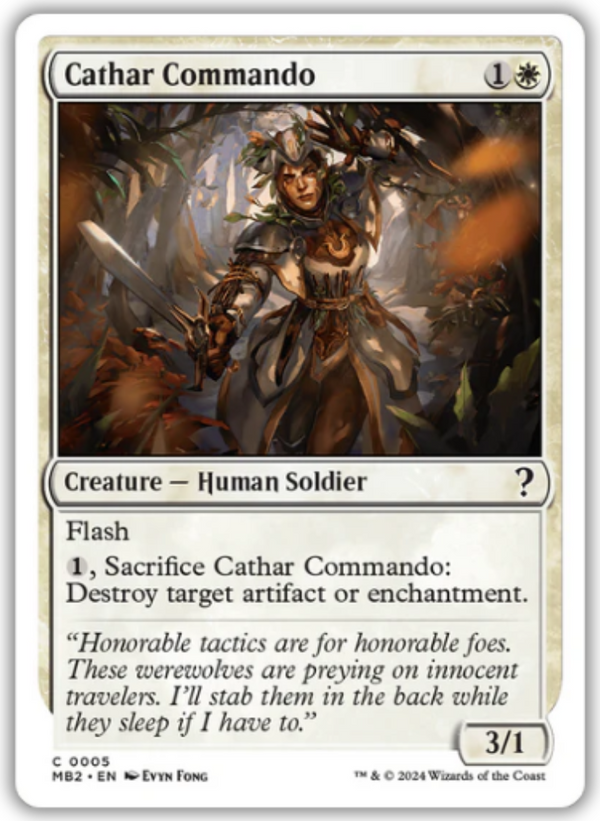 Cathar Commando (MB2)