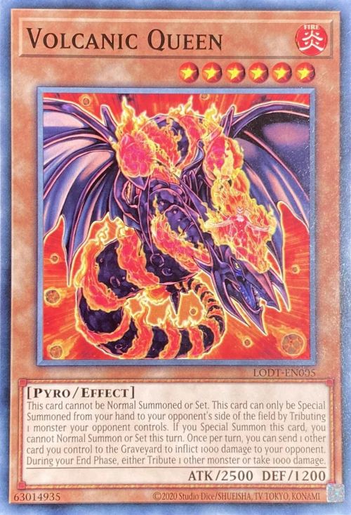 Volcanic Queen (2020 Date Reprint) - LODT-EN005 - Common