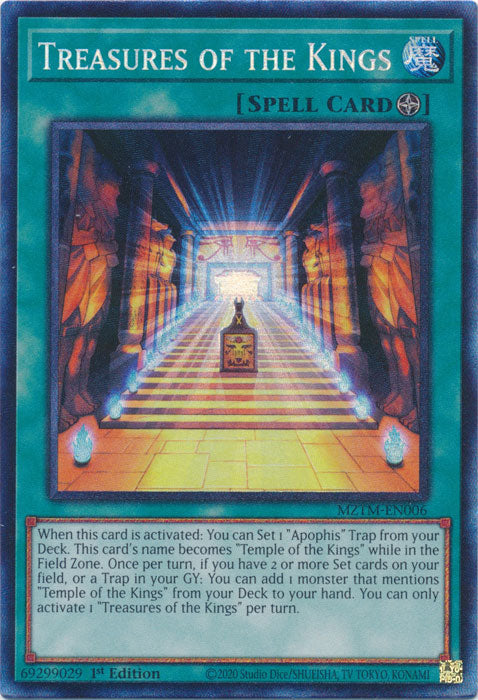 Treasures of the Kings (Collector's Rare) - MZTM-EN006 - Collector's Rare - 1st Edition