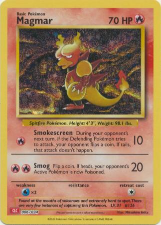 Magmar - 006/034 - Holo Promo