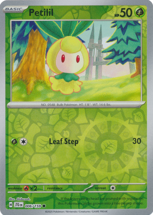 Petilil - 006/159 - Common - Reverse Holo